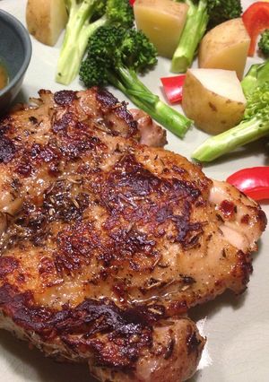 お手軽イタリアン♡鶏肉のディアヴォラ風-レシピのメイン写真