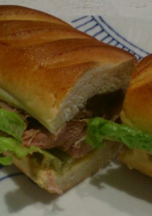 ローストビーフといちじくワイン煮サンド-レシピのメイン写真