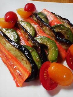 アボガドと焼き野菜のマリネ!-レシピのメイン写真