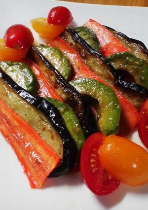 アボガドと焼き野菜のマリネ！-レシピのメイン写真