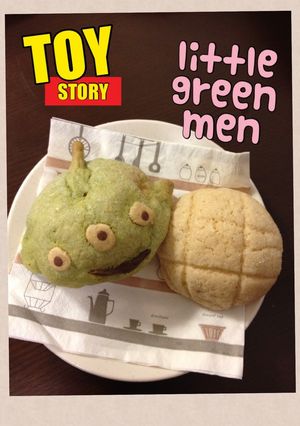 トイストーリーのメロンパン-レシピのメイン写真