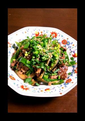 牛小間肉のオイスターソース炒め-レシピのメイン写真