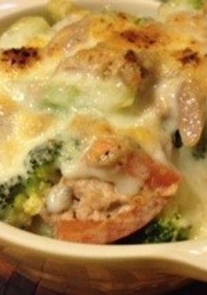 ブロッコリーのツナチーズ焼き-レシピのメイン写真
