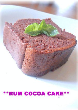 ムース食感♪ＲｕｍＣｏｃｏａＣａｋｅ☆-レシピのメイン写真