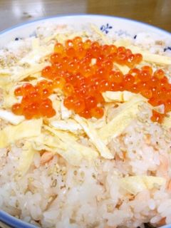ちらし寿司風?鮭ご飯-レシピのメイン写真