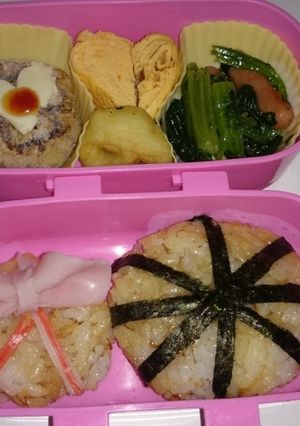 幼稚園のお弁当 2014年2月②-レシピのメイン写真