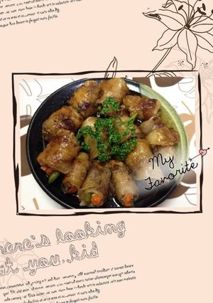 ♥︎超♥︎簡単♥︎豚バラ肉巻き（≧∇≦）-レシピのメイン写真