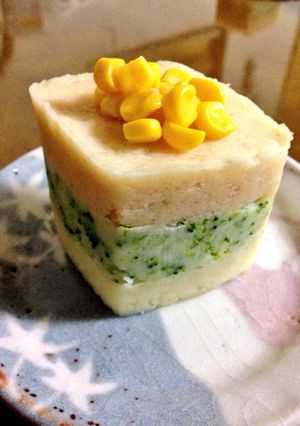 3色☆ひしポテサラ-レシピのメイン写真