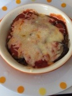 ナスとひき肉のトマトソース焼き-レシピのメイン写真