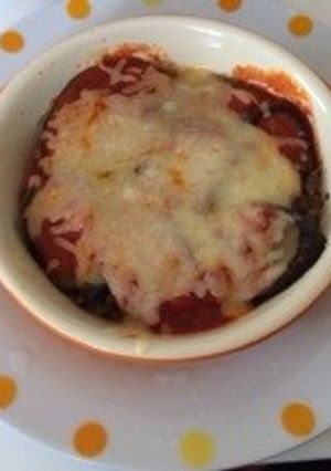 ナスとひき肉のトマトソース焼き-レシピのメイン写真