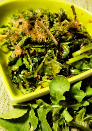 和え物で♪ルッコラ大量消費-レシピのメイン写真
