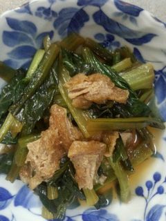 小松菜の煮びたし-レシピのメイン写真