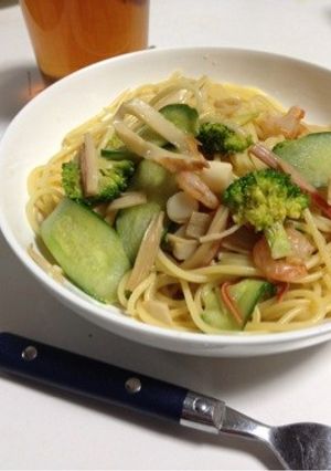 あっとゆうまに!!マヨ味中華風パスタ★-レシピのメイン写真