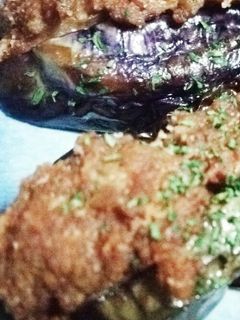 ナスの挽き肉挟み揚げ-レシピのメイン写真