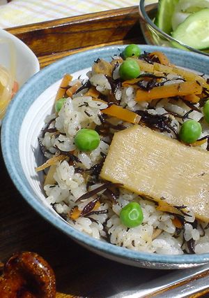 ◎厚切りたけのこ五目混ぜごはん◎-レシピのメイン写真