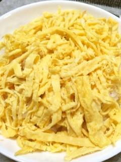 ☆簡単☆綺麗なふわふわ錦糸卵☆-レシピのメイン写真