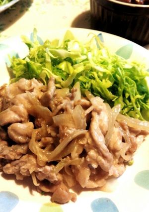 ご飯がすすむ♪　豚コマのマヨ醤油炒め-レシピのメイン写真