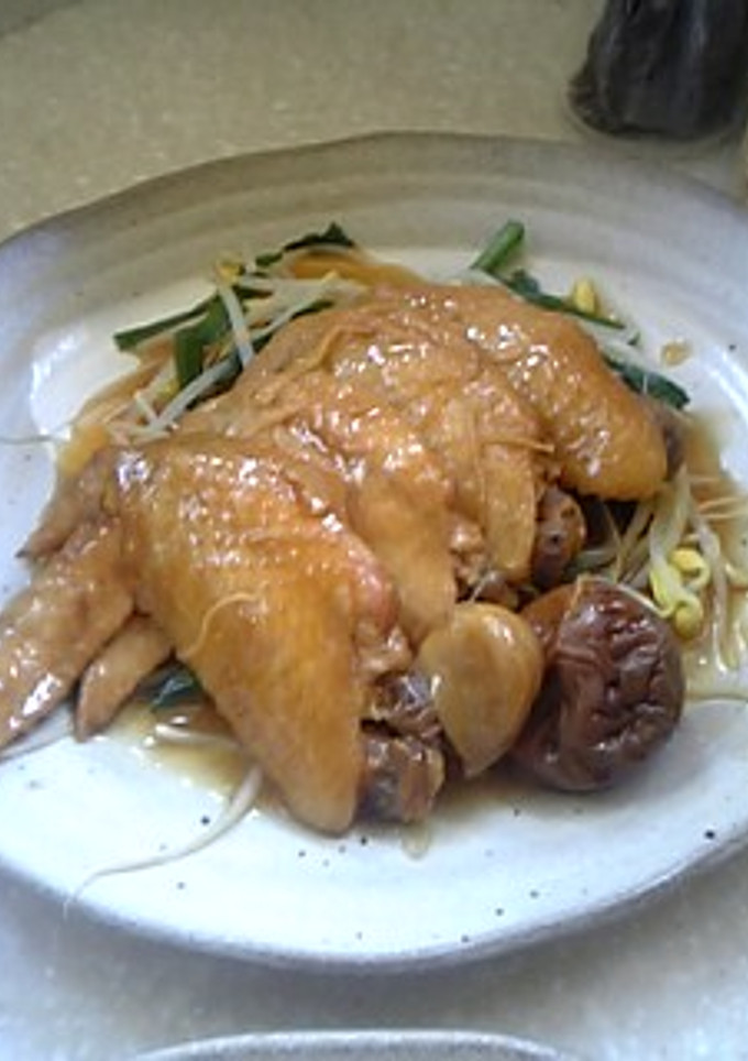 鶏手羽の梅煮-レシピのメイン写真