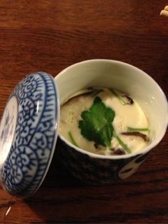 干しシイタケと茹でた鳥肉で本格茶碗蒸し-レシピのメイン写真