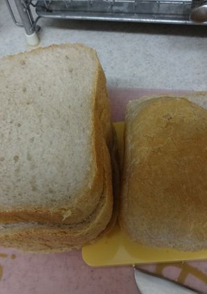 ＨＢふんわりライ麦食パン（バター不要）-レシピのメイン写真
