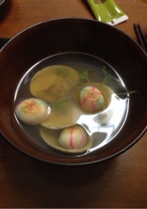 蛤のお吸い物-レシピのメイン写真