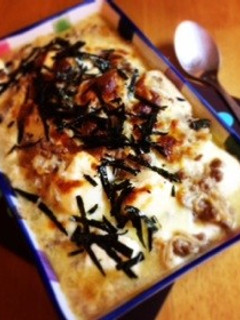 和風☆豆腐グラタン味噌バター風味-レシピのメイン写真