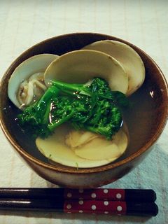 ひなまつり*はまぐりの潮汁-レシピのメイン写真