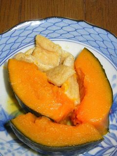カボチャと油揚げの煮物-レシピのメイン写真