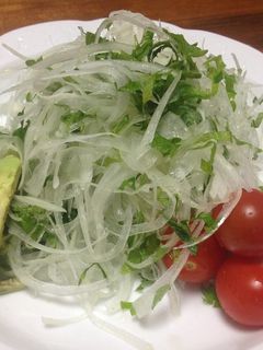 春♡新玉ねぎと大葉のたっぷりサラダ♡-レシピのメイン写真