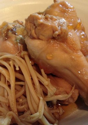 シャトルシェフ☆手羽元とえのきの煮物-レシピのメイン写真