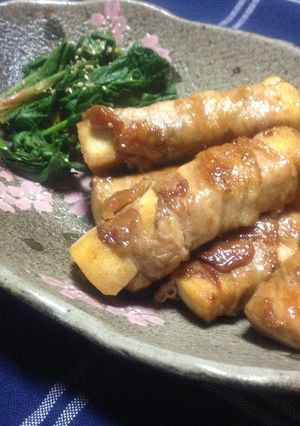 カロリーオフ！高野豆腐と豚肉の甘辛炒め煮-レシピのメイン写真