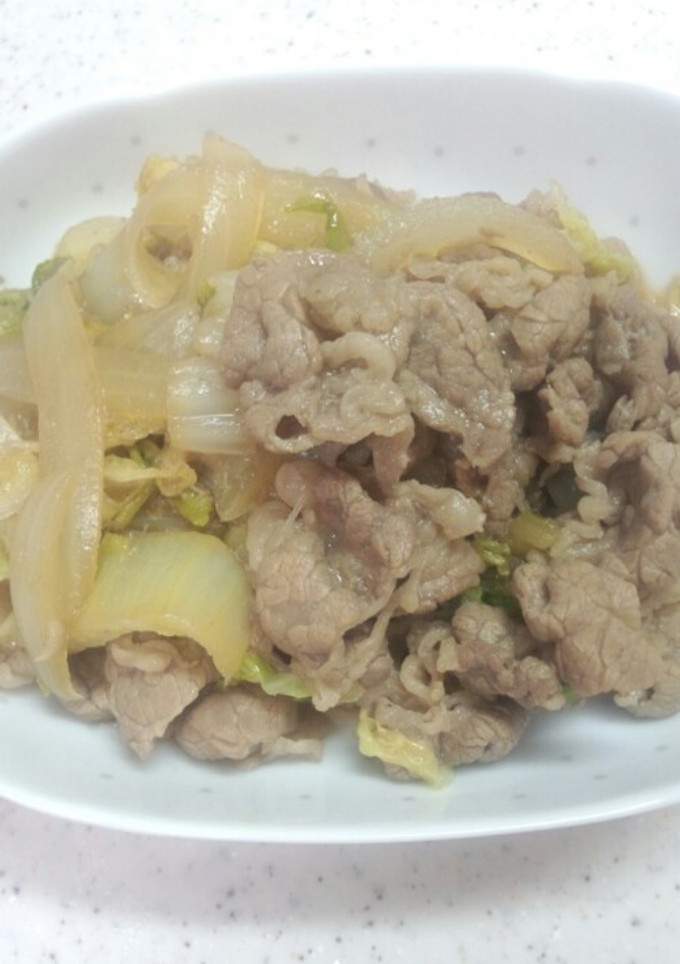 白菜のすき焼き風煮-レシピのメイン写真