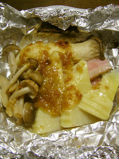 筍ときのこのホイル焼き-レシピのメイン写真