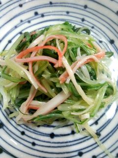 水菜のゆず胡椒和え-レシピのメイン写真