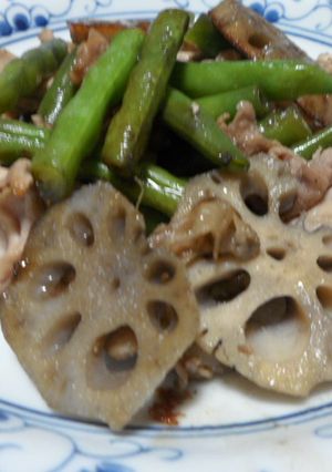 豚肉と蓮根のバターソテー-レシピのメイン写真