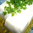 胡麻塩葱豆腐