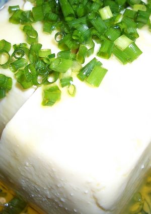 胡麻塩葱豆腐-レシピのメイン写真
