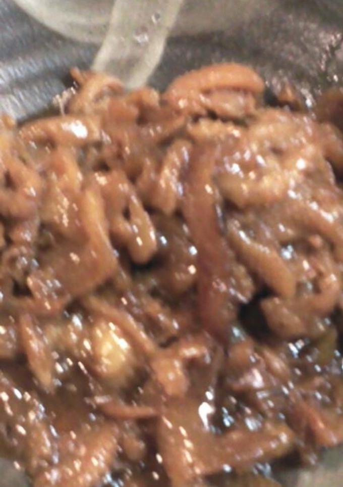 弁当、どんぶりに！鶏皮の佃煮風-レシピのメイン写真