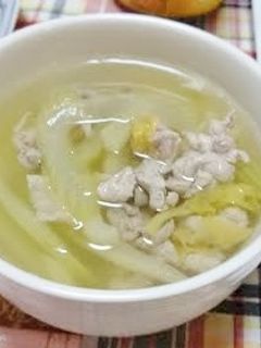 セロリと豚肉のスープ-レシピのメイン写真