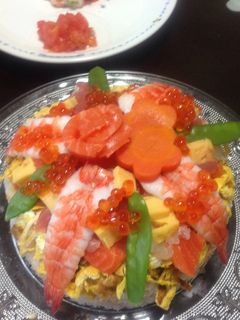 我が家のご馳走ちらし寿司-レシピのメイン写真