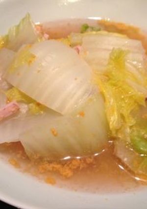 お酒の友！白菜と塩辛の煮込み-レシピのメイン写真