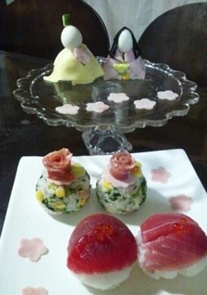 雛祭り寿司-レシピのメイン写真