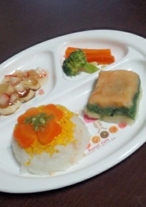 ひな祭りの離乳食ディナー-レシピのメイン写真