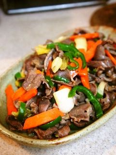 砂肝と白菜の炒め物~ゆず胡椒風味~-レシピのメイン写真