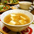 とろとろ♡鶏そぼろとお豆腐のスープ
