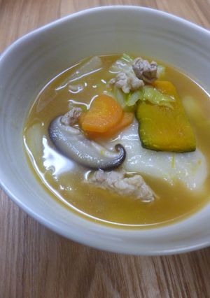 リメイク・ほうとう→雑煮-レシピのメイン写真