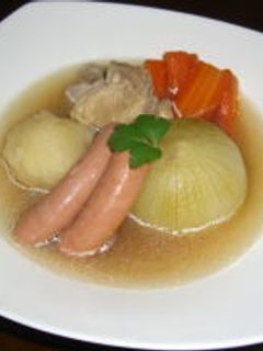 まるごと玉ねぎのトロトロチキンポトフ-レシピのメイン写真