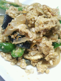 茄子とピーマンの玉トロ炒め♪-レシピのメイン写真
