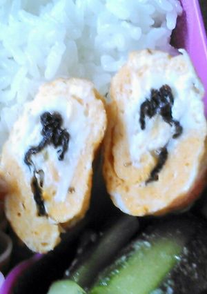 【お弁当のおかず】卵一個巻き焼き-レシピのメイン写真