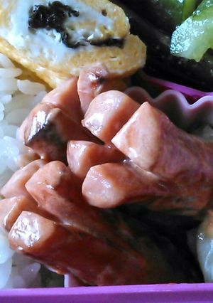 【お弁当のおかず】ウインナーケチャマヨ-レシピのメイン写真